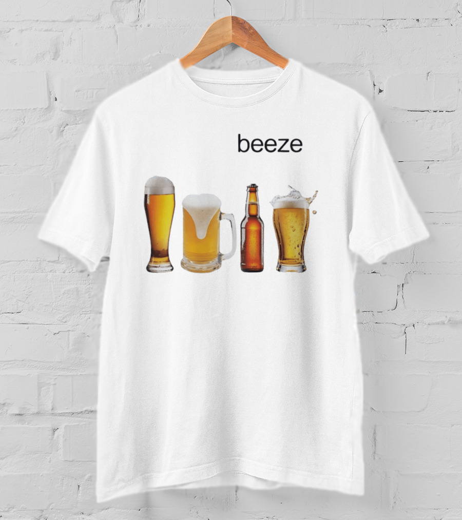 Beeze Beer Collection Lager Pilsner T-Shirt