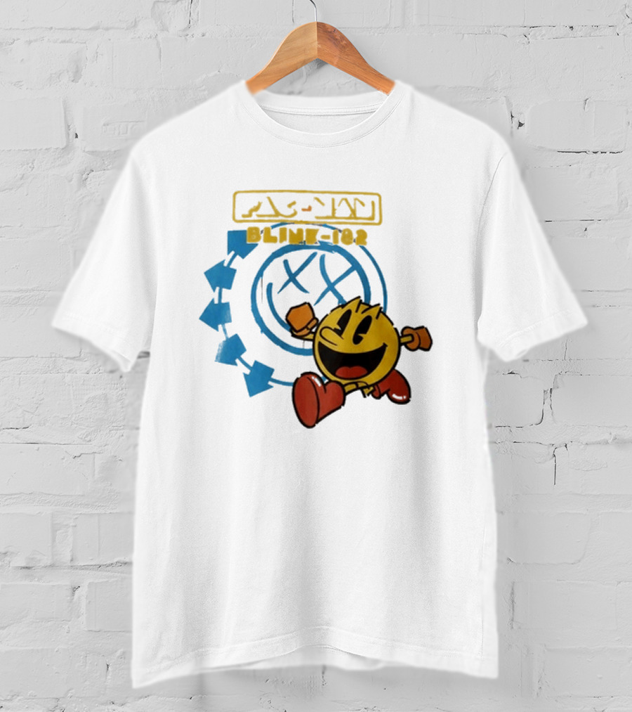 Pac Man Blink 182 San Diego Comic Con 2026 Collaboration T-Shirt