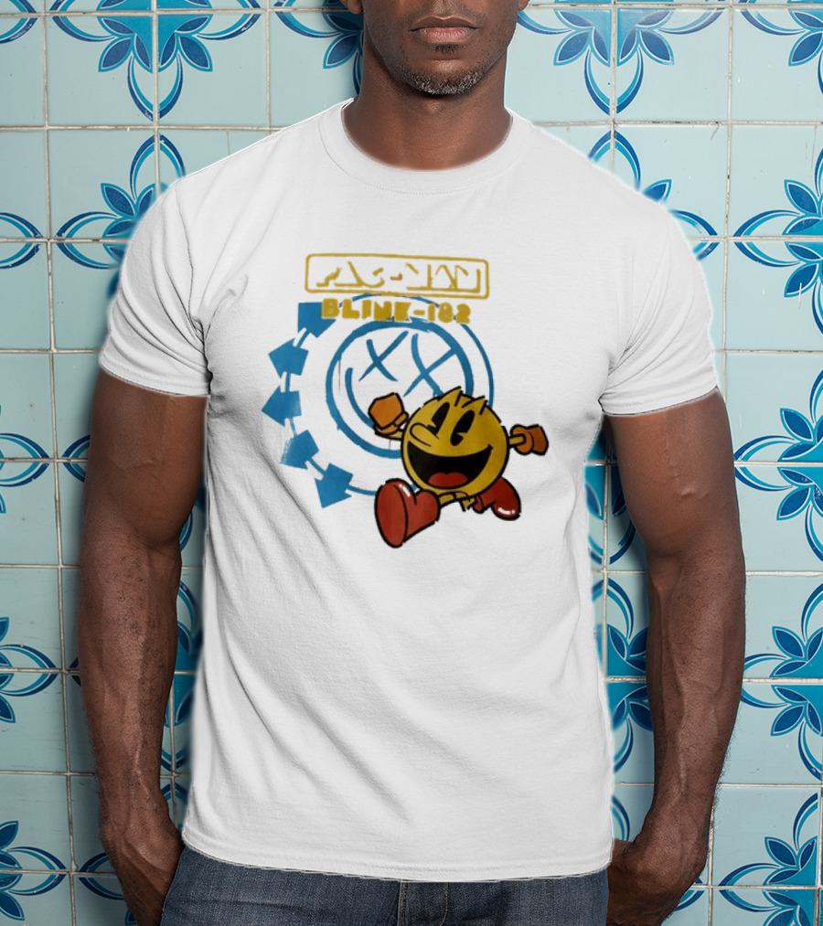 Pac Man Blink 182 San Diego Comic Con 2026 Collaboration T-Shirt