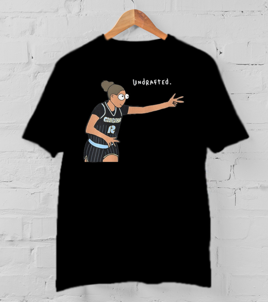 Undrafted Sydney Taylor Chicago Sky WNBA Basketball Player 12 T-Shirt