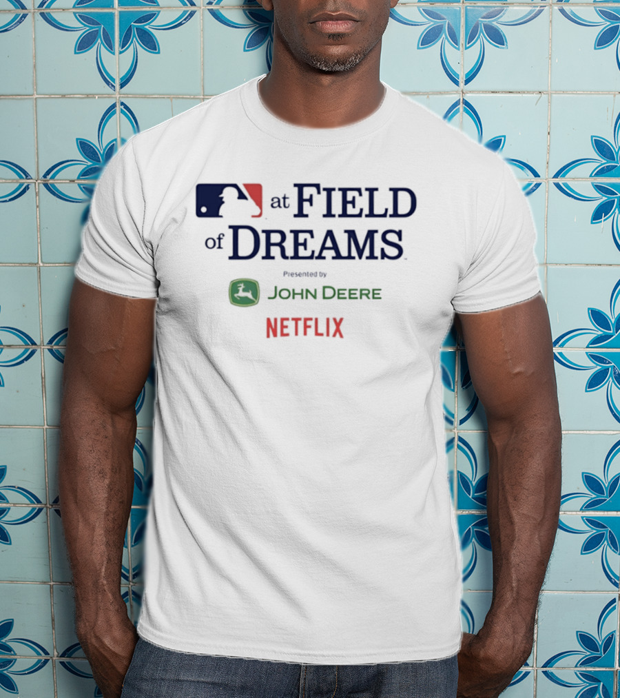 MLB At Field Of Dreams 2026 Presented By John Deere Netflix T-Shirt