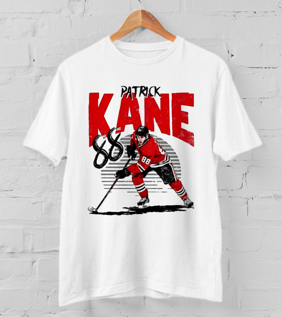 Patrick Kane 88 Chicago Blackhawks Hockey Player Victory T-Shirt