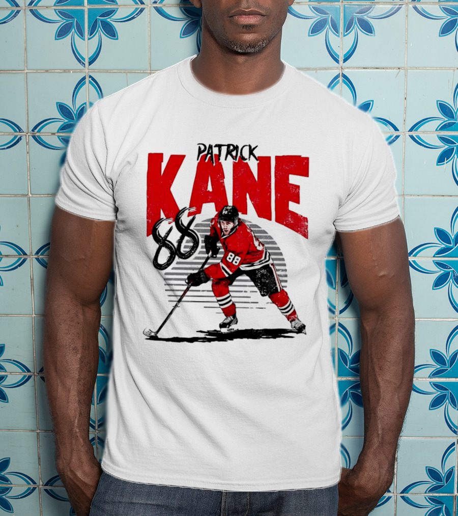 Patrick Kane 88 Chicago Blackhawks Hockey Player Victory T-Shirt