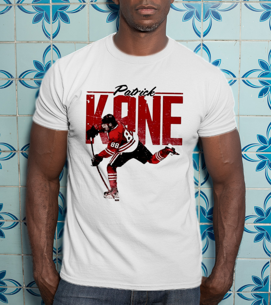 Patrick Kane 88 Chicago Blackhawks Hockey Player T-Shirt