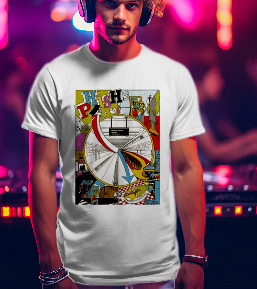 Phish Madison Square Garden New York July 2026 Five Nights Event T-Shirt