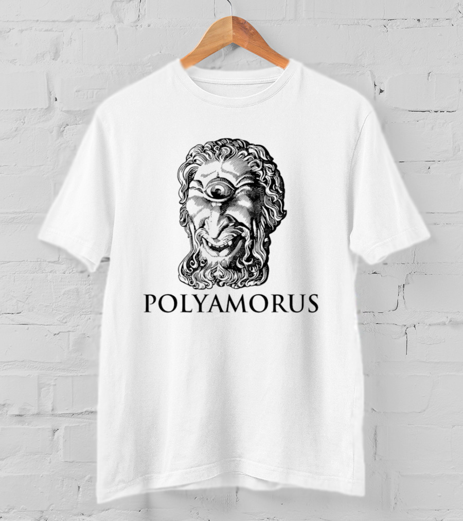 Polyamorus Cyclops Head Mythical Creature T-Shirt