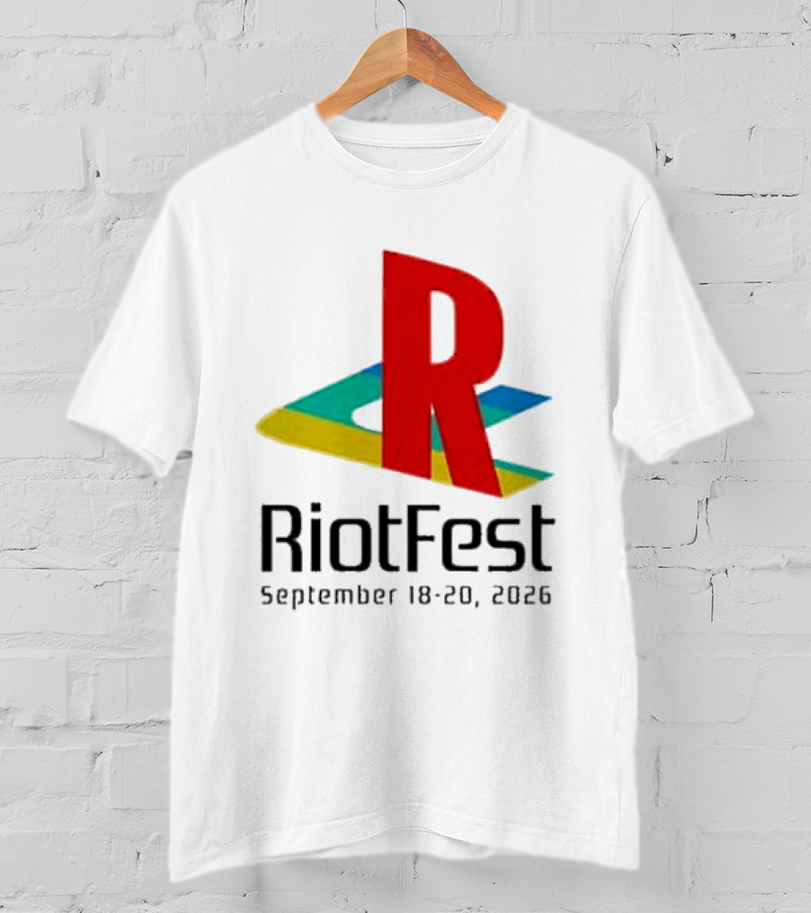 Riot Fest 2026 September 18 20 Colorful R T-Shirt