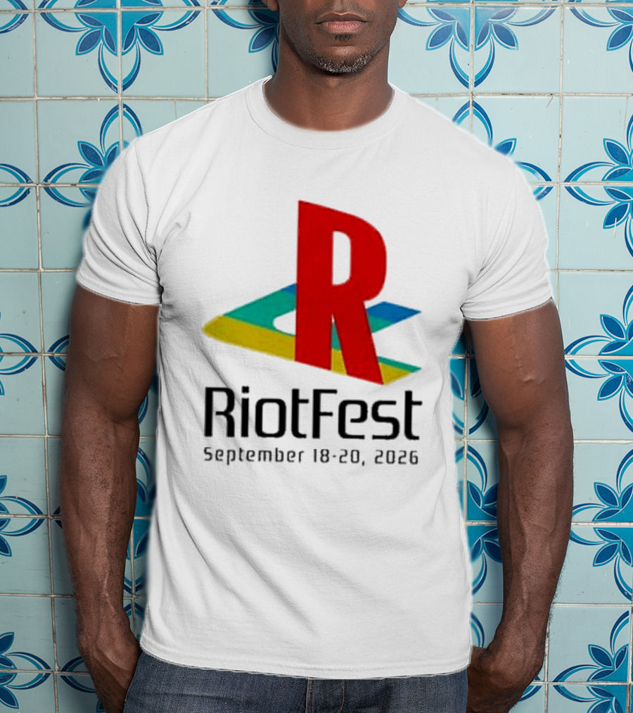 Riot Fest 2026 September 18 20 Colorful R T-Shirt