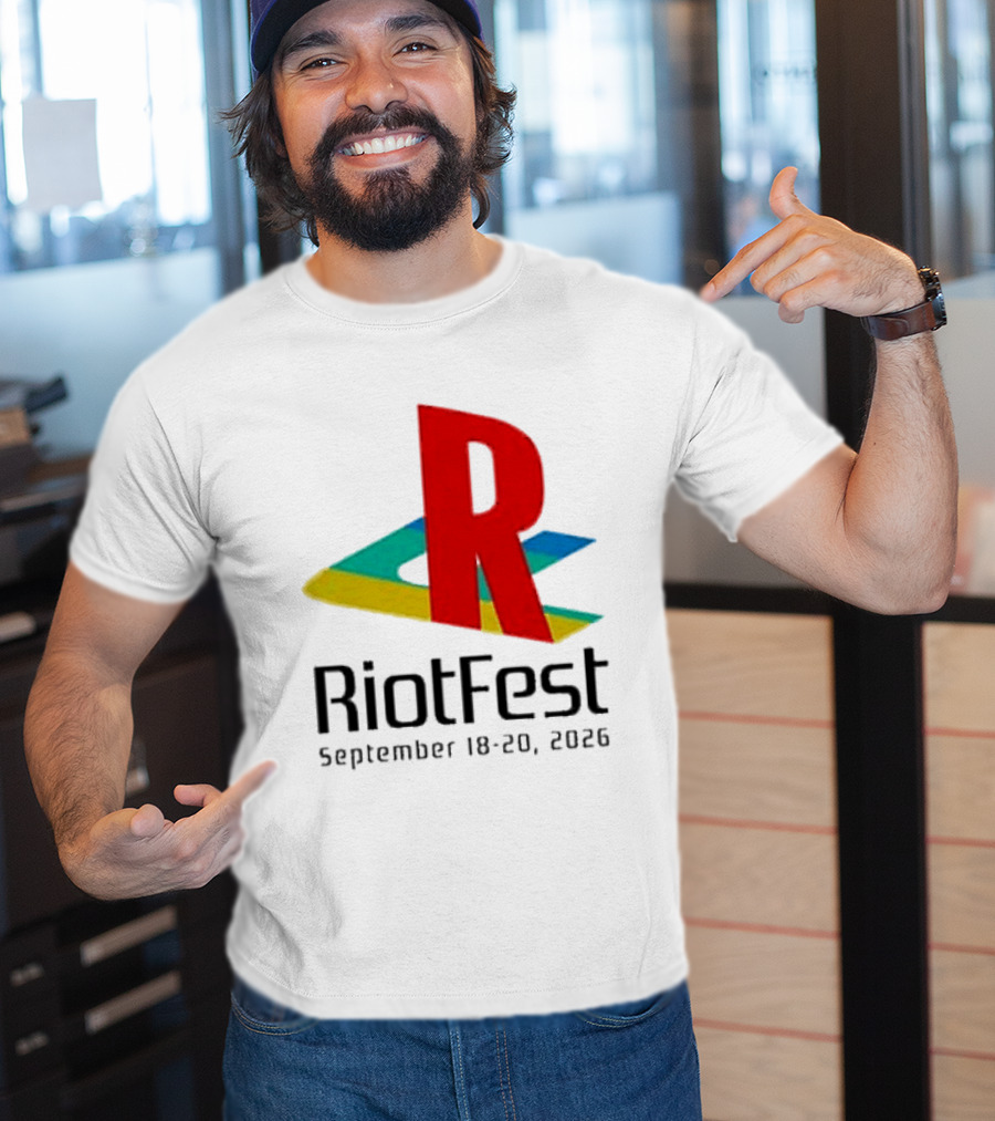 Riot Fest 2026 September 18 20 Colorful R T-Shirt