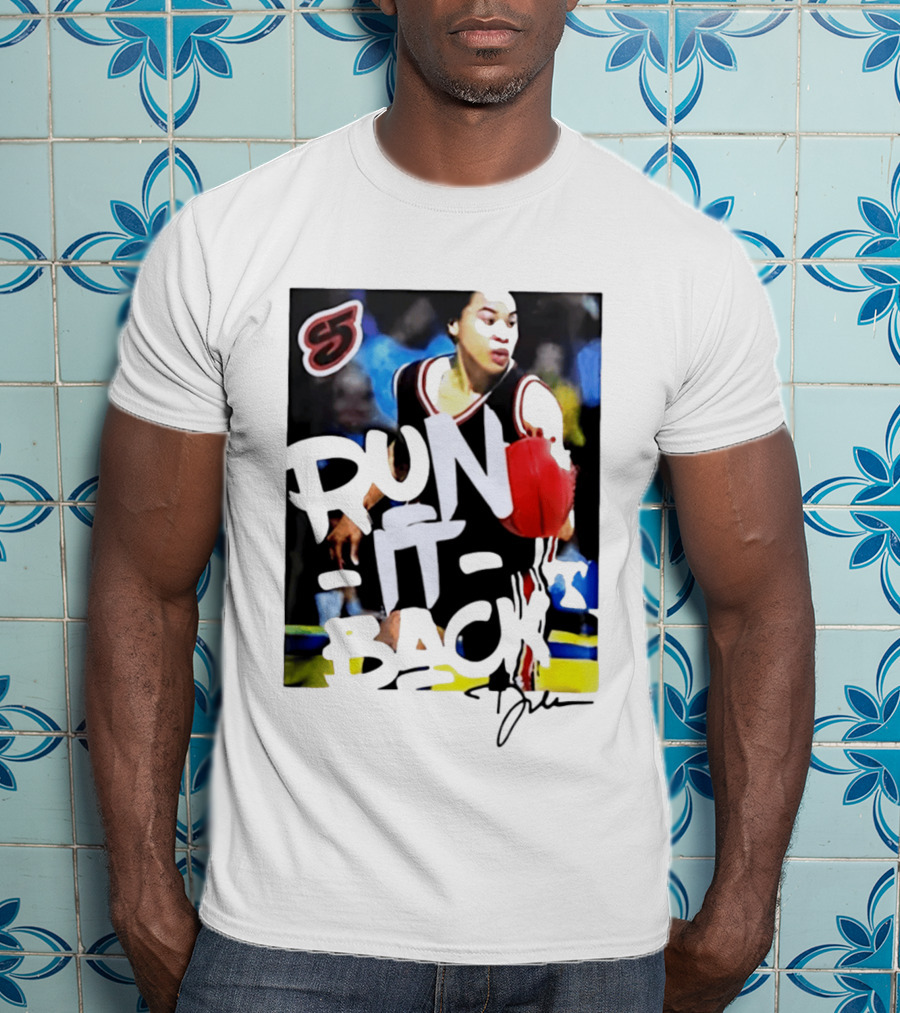 South Carolina Gamecocks Basketball Run It Back Athlete Dribbling T-Shirt