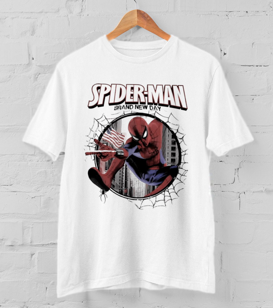 Spider Man Brand New Day Web Slinging T-Shirt
