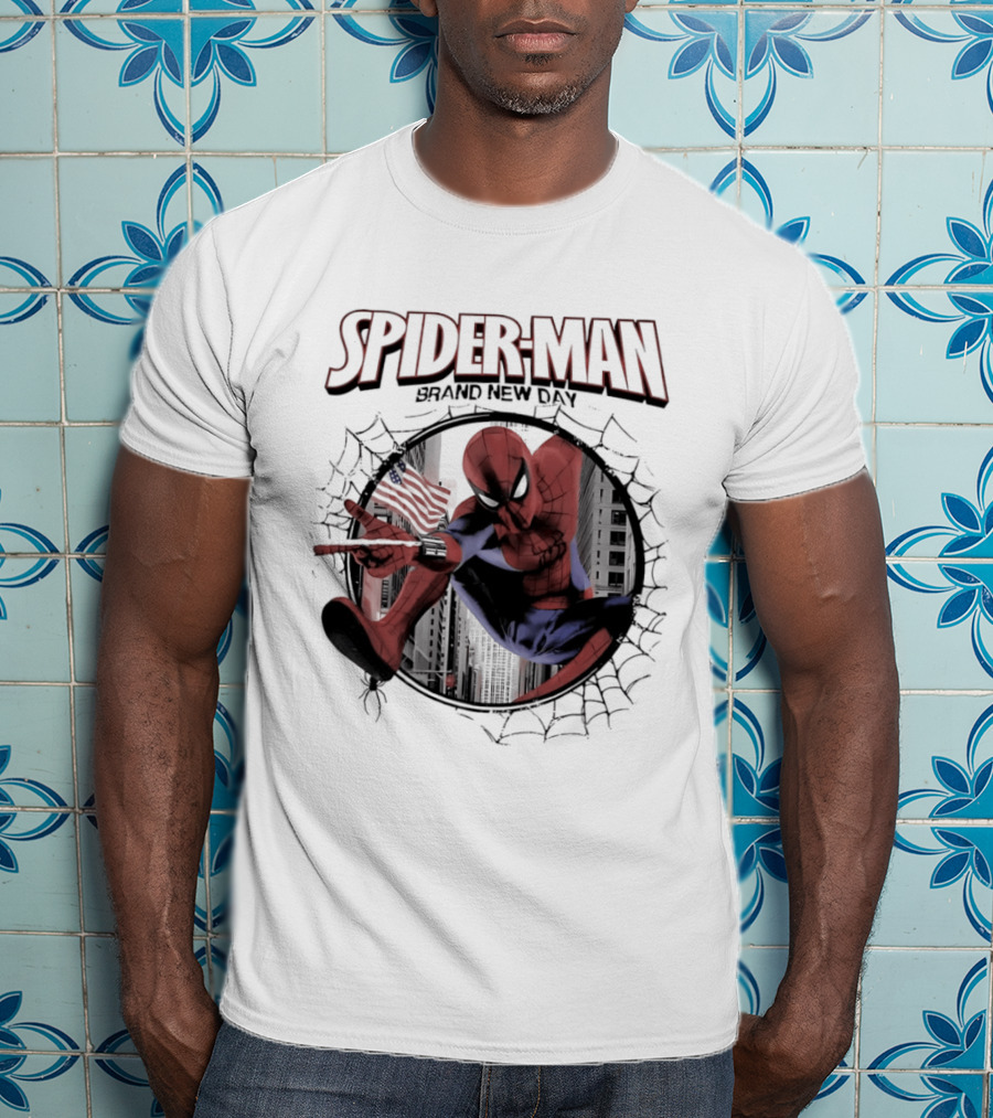 Spider Man Brand New Day Web Slinging T-Shirt
