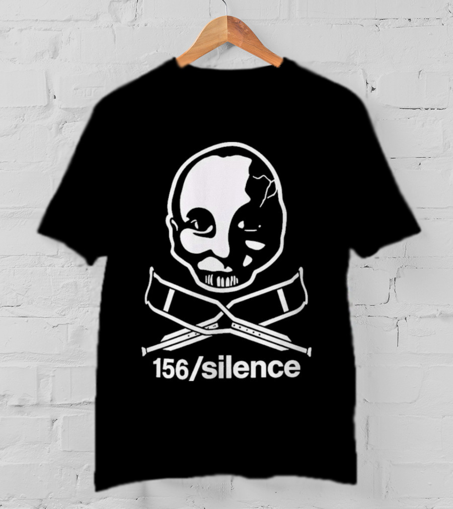 156 Silence Skeleton Face World Tour 2026 T-Shirt