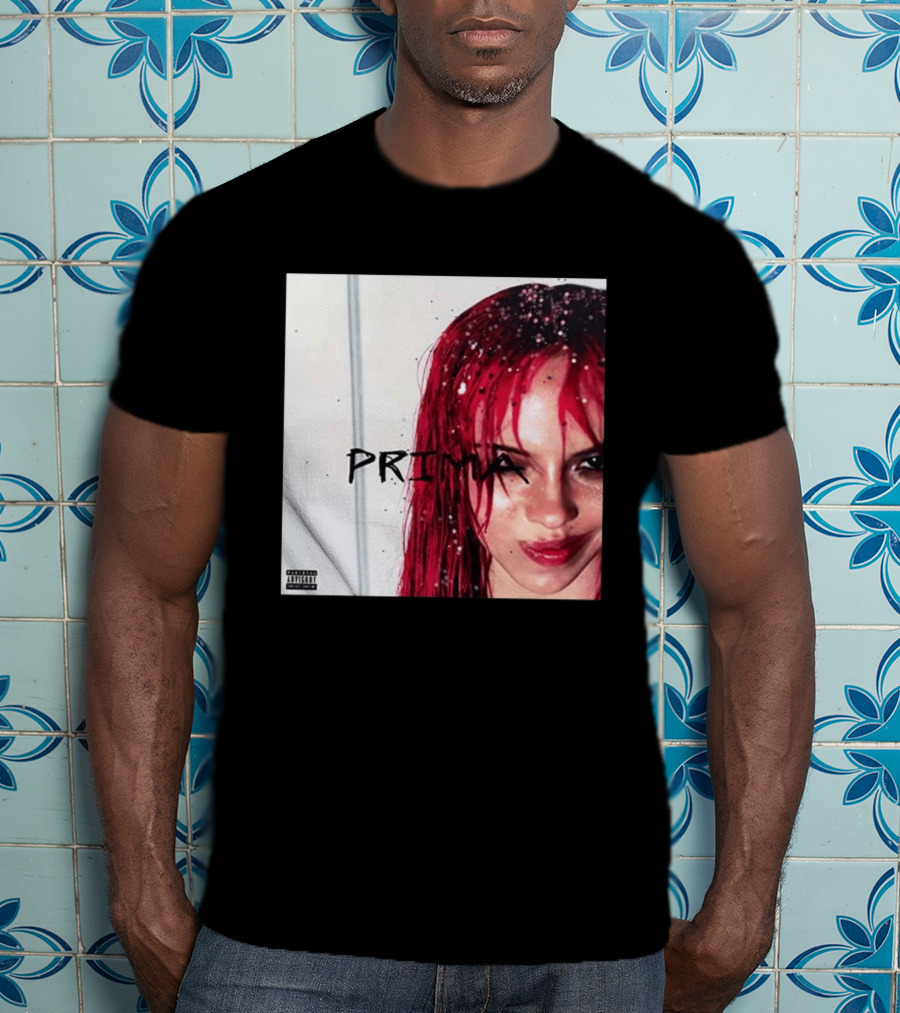 Adela Jergova Prima New Album Cover 2026 Pink Hair T-Shirt
