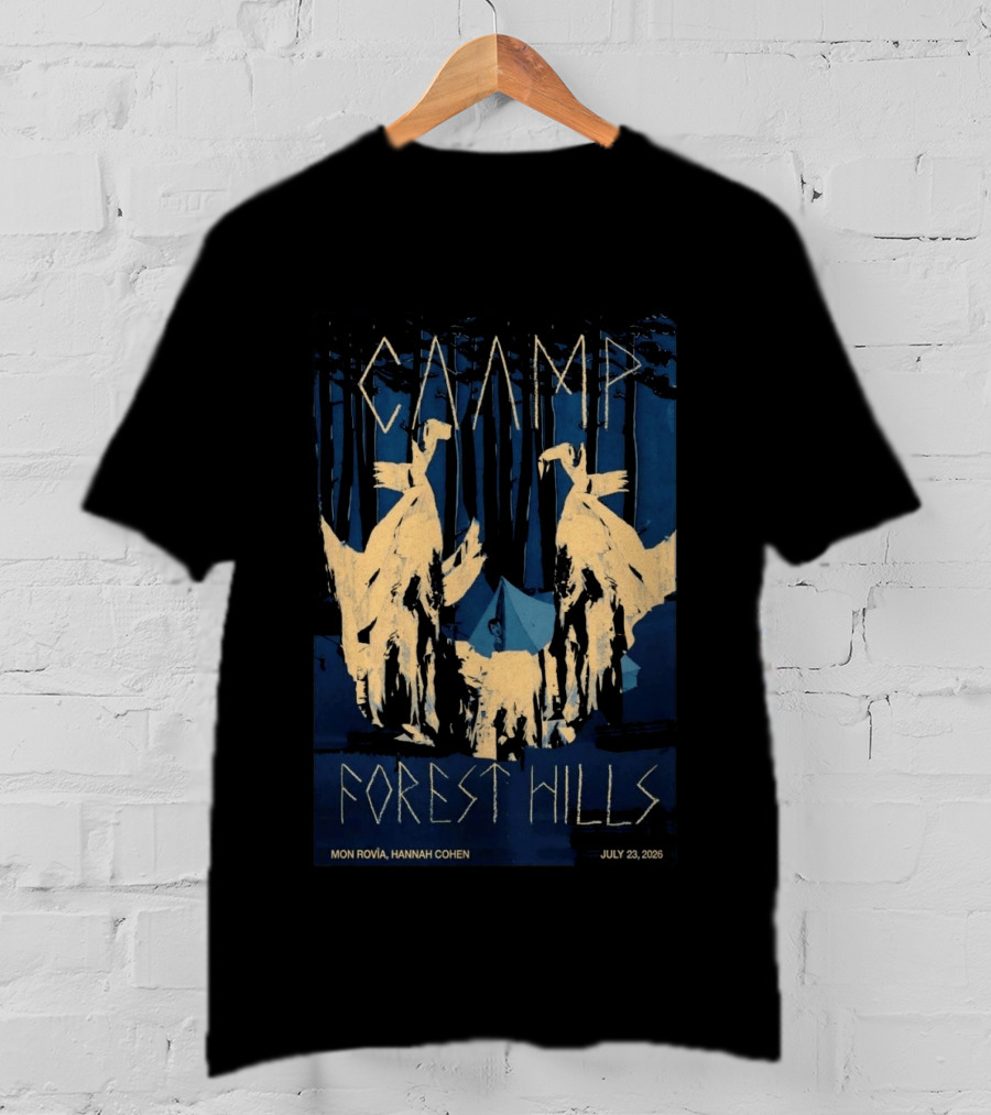 CAAMP Forest Hills Mon Rovia Hannah Cohen July 23 2026 T-Shirt