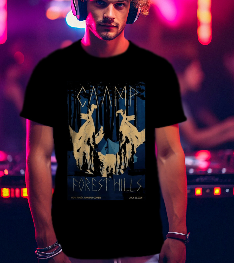 CAAMP Forest Hills Mon Rovia Hannah Cohen July 23 2026 T-Shirt