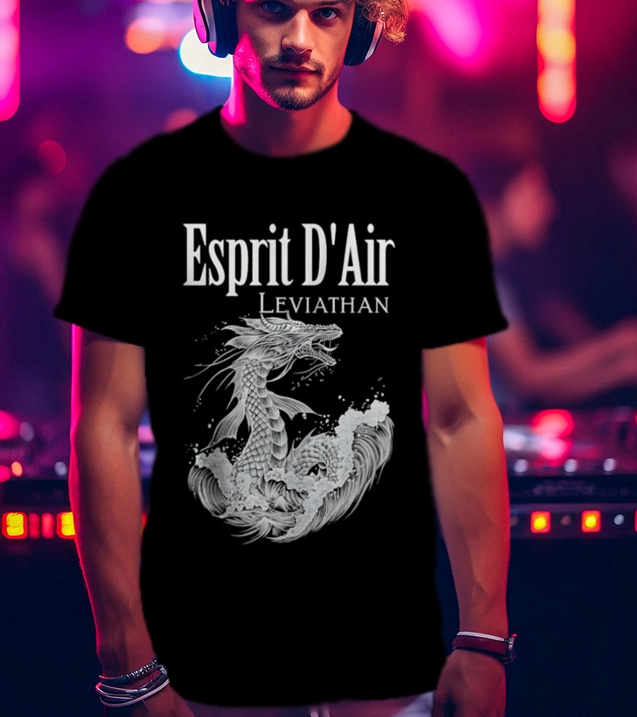 Esprit D'Air Leviathan Dragon Mythical Band T-Shirt