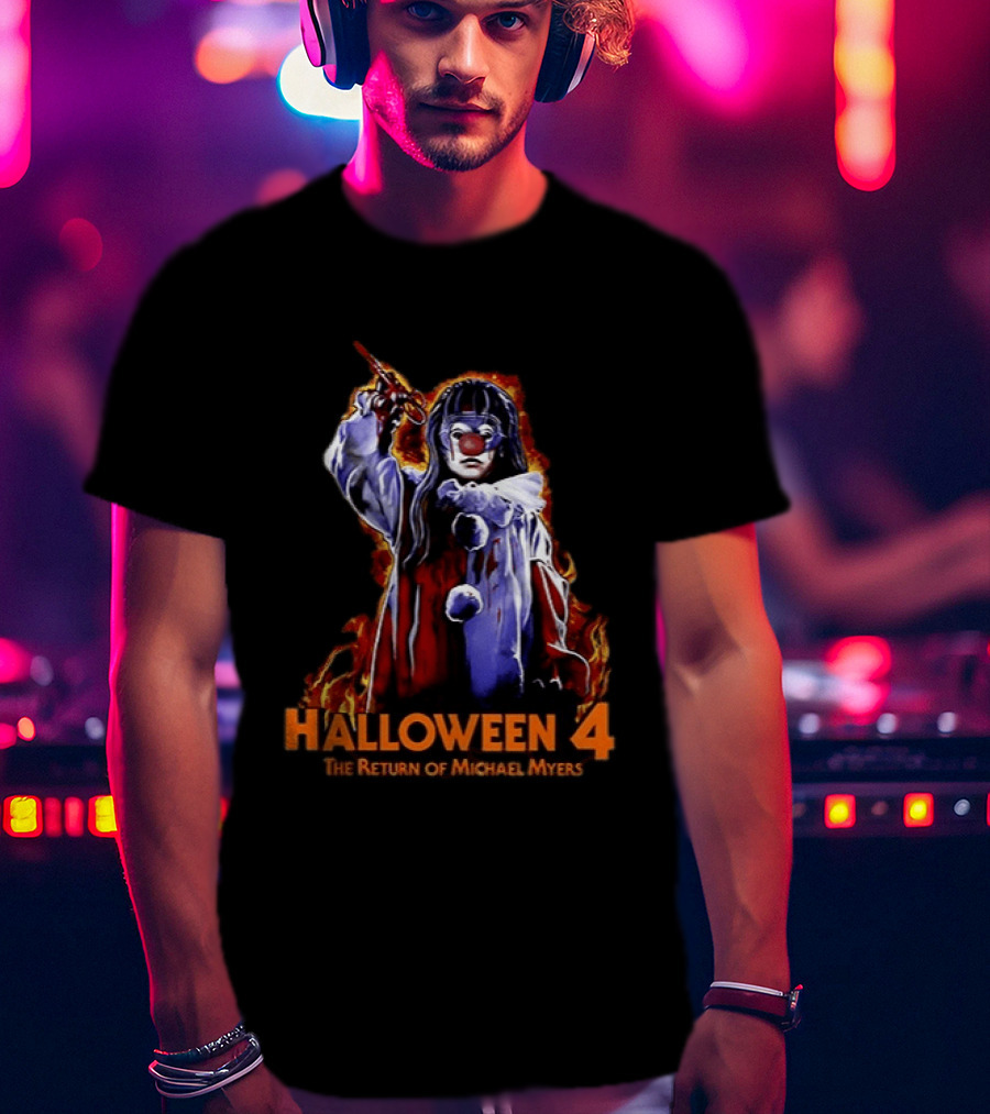 Jamie Lloyd Clown Costume Halloween 4 The Return Of Michael Myers T-Shirt