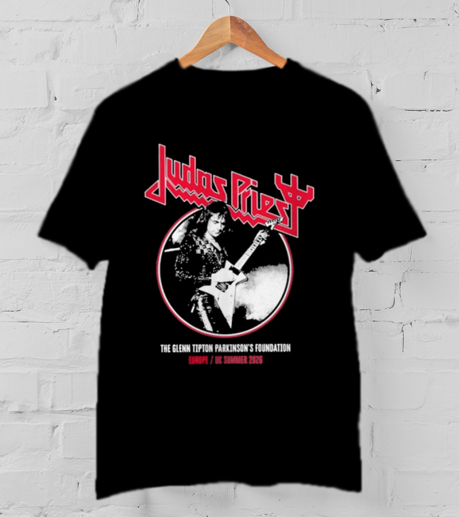 Judas Priest 2026 Faithkeepers European UK Summer Tour Glenn Tipton Foundation 2026 Events T-Shirt