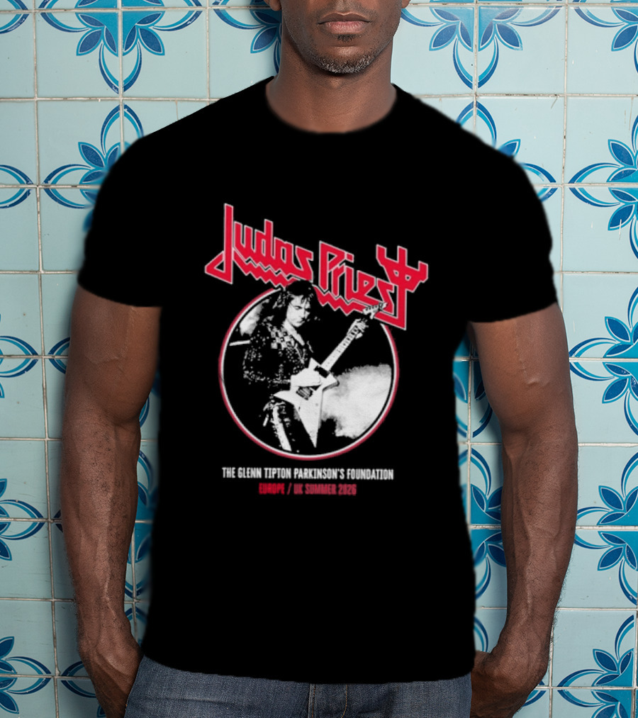 Judas Priest 2026 Faithkeepers European UK Summer Tour Glenn Tipton Foundation 2026 Events T-Shirt