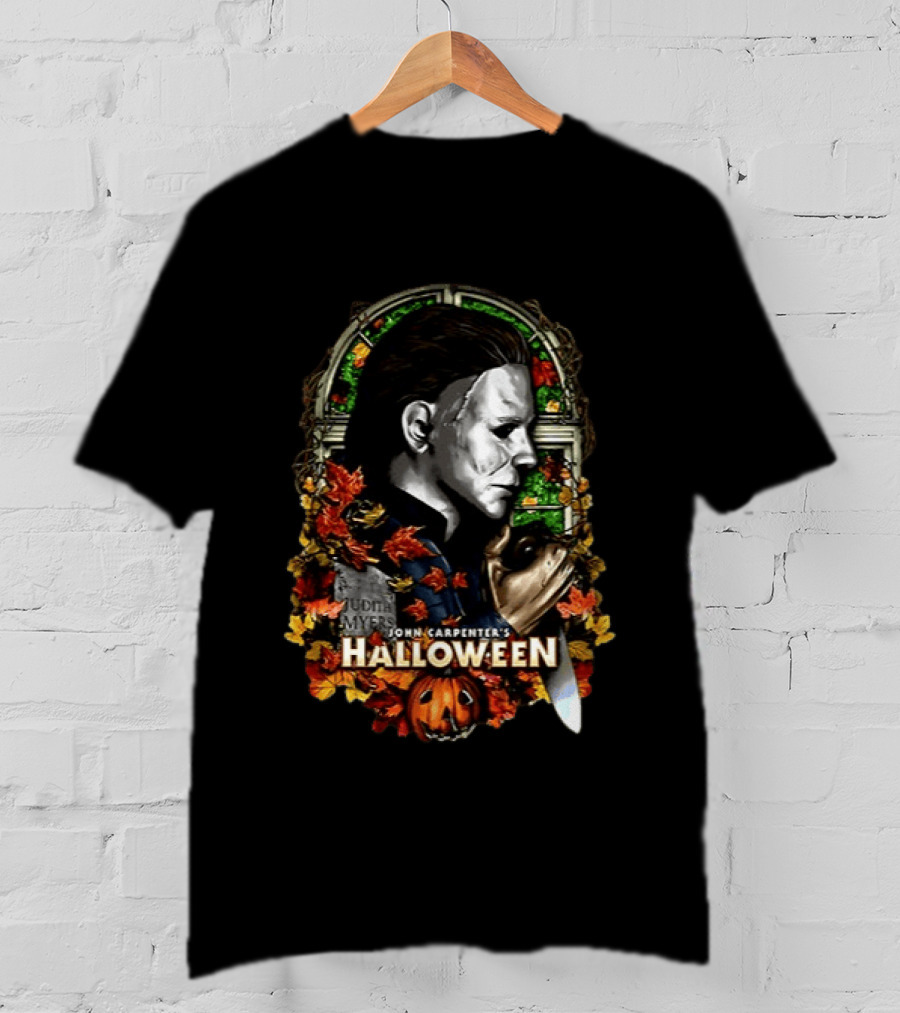 John Carpenter's Halloween Michael Myers 45 Years Of Terror Event T-Shirt