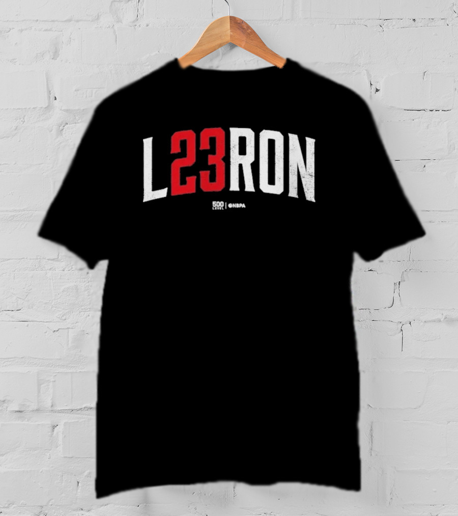 LeBron L23RON 23 Number Sports T-Shirt