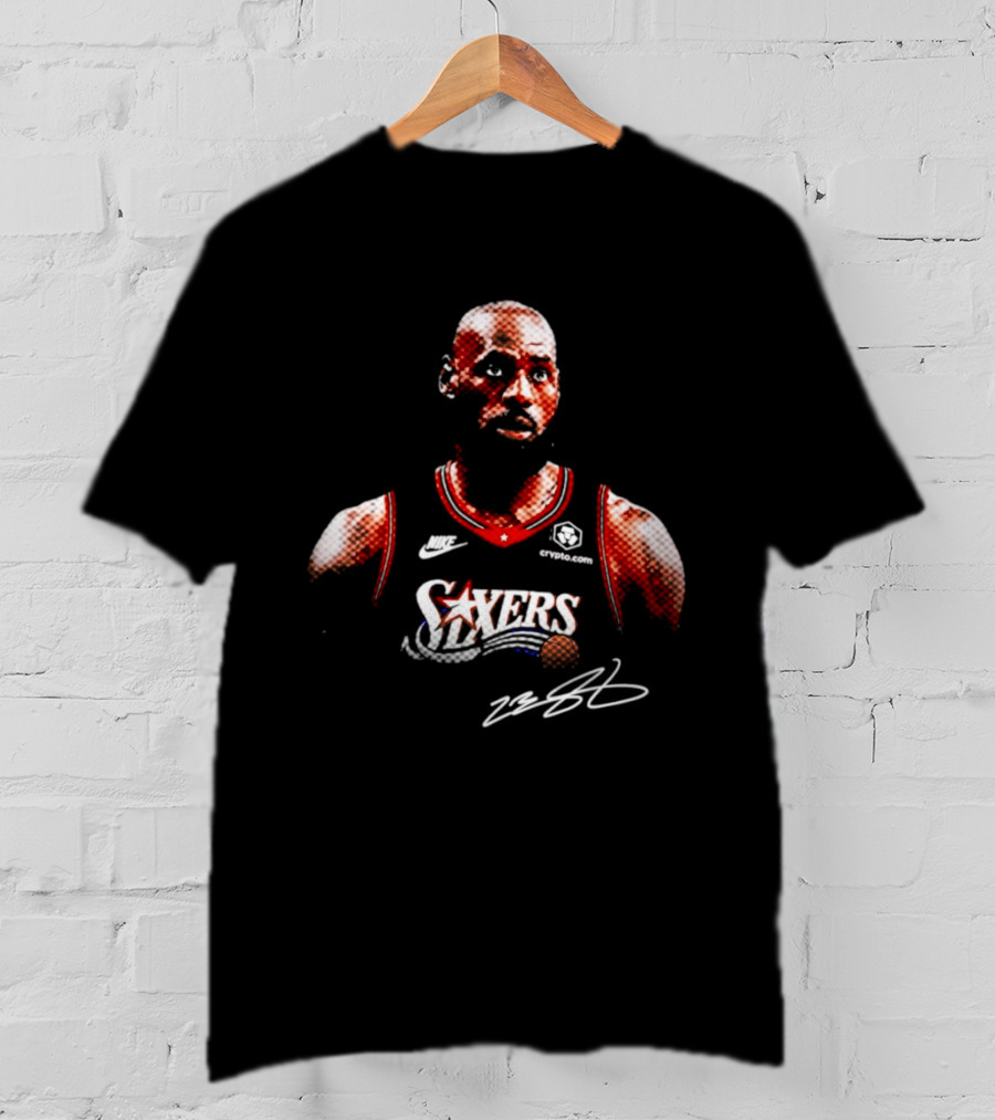 LeBron James Sixers Basketball Jersey Crossover Fan T-Shirt