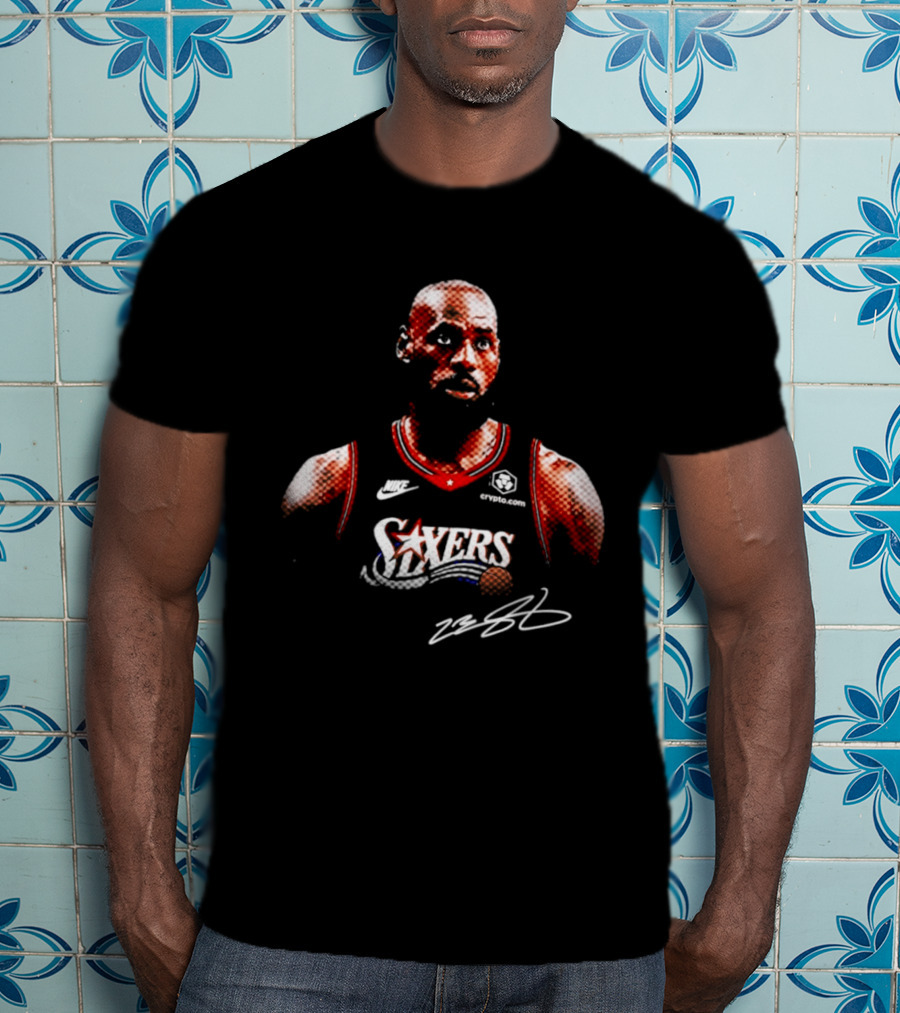 LeBron James Sixers Basketball Jersey Crossover Fan T-Shirt