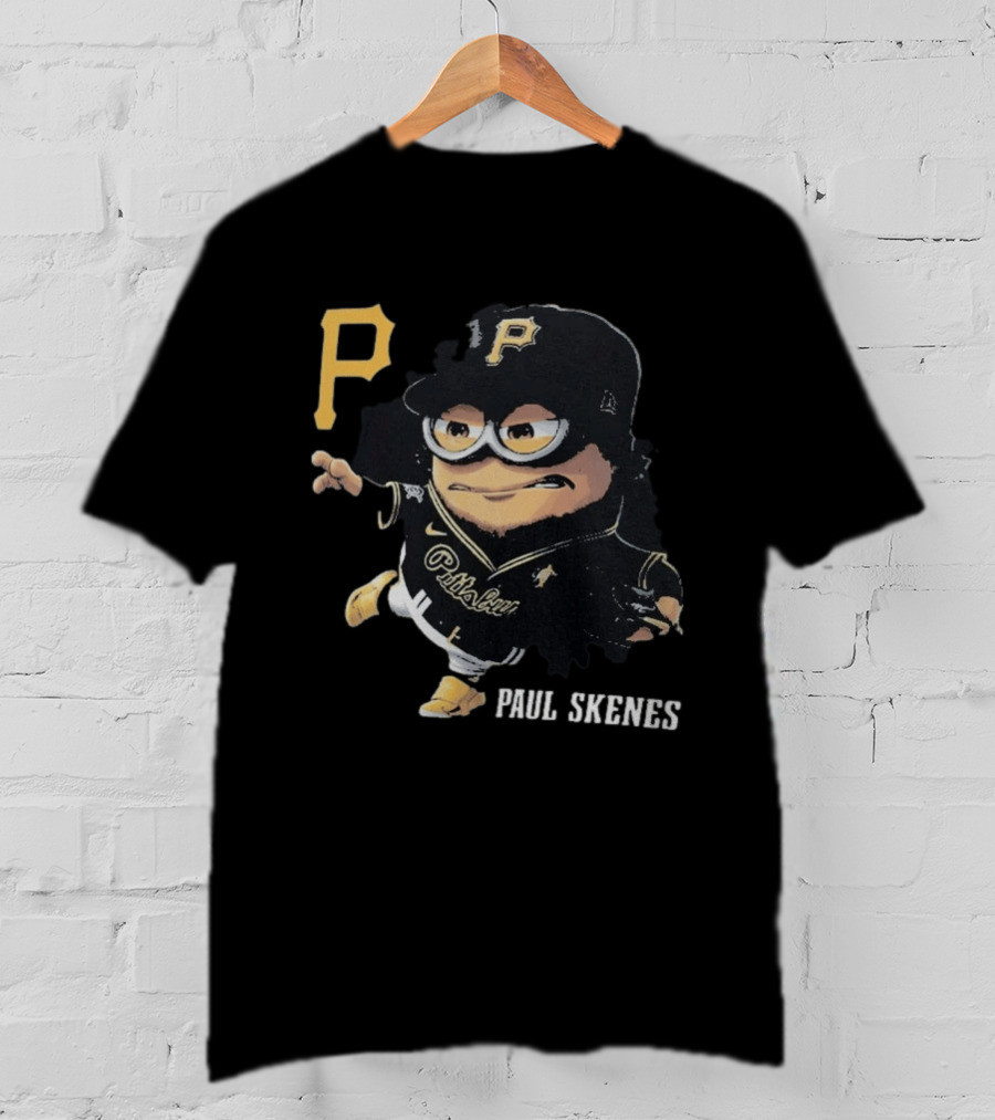 Pittsburgh Pirates Minion Paul Skenes T-Shirt