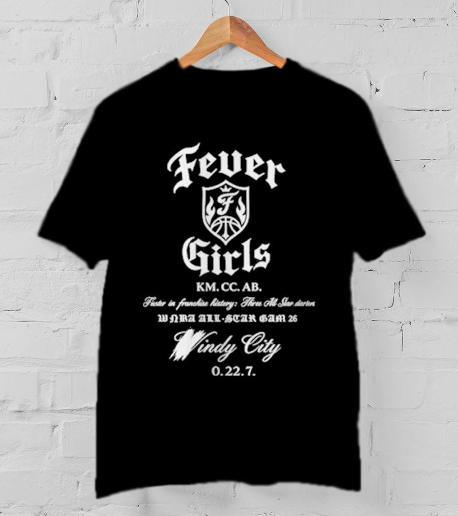 Fever Girls 2727 Raven Nighthawk Crest Timely City T-Shirt