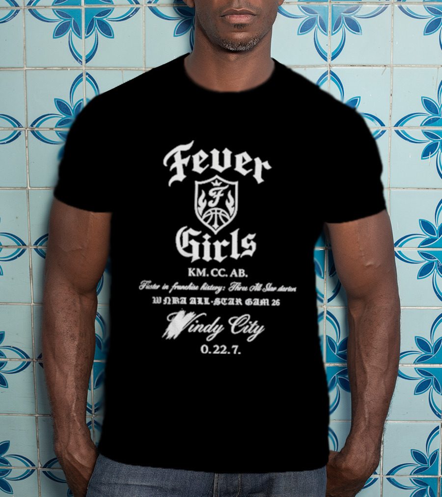 Fever Girls 2727 Raven Nighthawk Crest Timely City T-Shirt