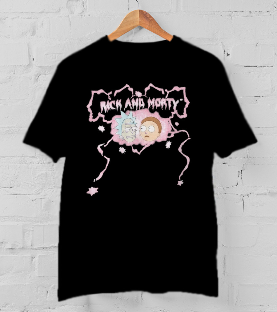 Secret Lives Of Gypsy Wives S01 Rick And Morty Pink Portal T-Shirt