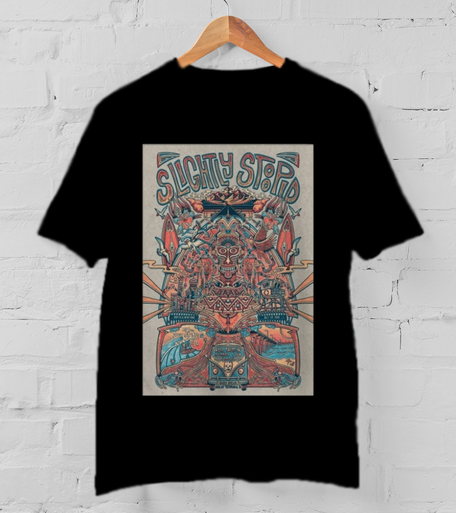 Slightly Stoopid Buffalo NY 7 24 2026 Old West Summer Tour Custom House_PRINT T-Shirt