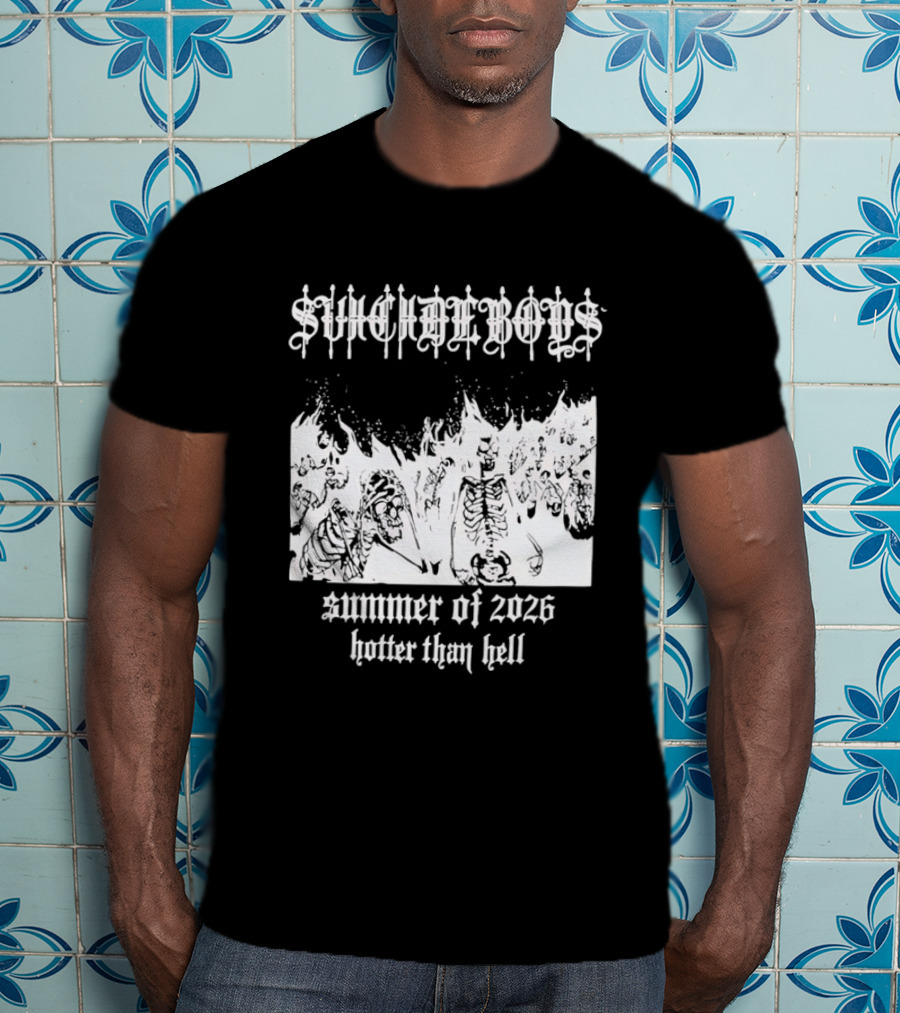 Suicideboys Summer Of 2026 Hotter Than Hell Skeletons T-Shirt