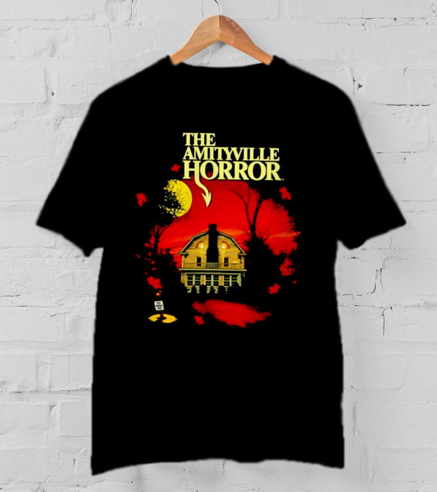 The Amityville Horror Haunted House Red Sky T-Shirt