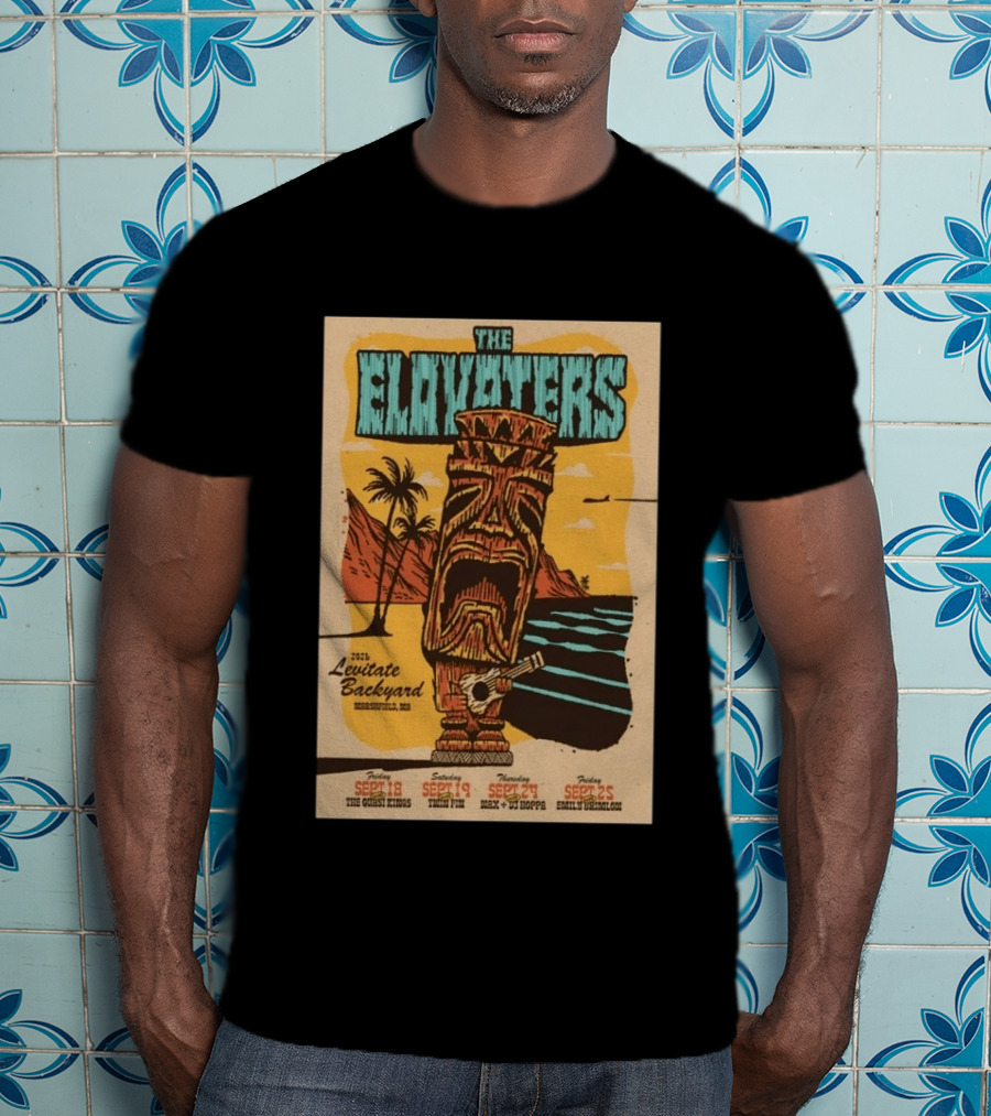 The Elovaters 2026 Levitate Backyard Marshfield MA Event With The Guess Who Max DJ Boppa Emily Rose Sept 18 25 T-Shirt