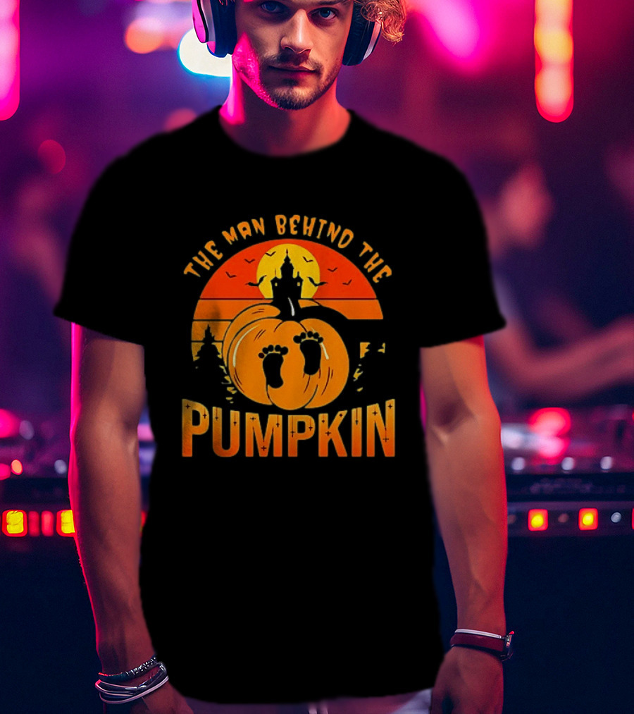 The Man Behind The Pumpkin Halloween 2026 T-Shirt