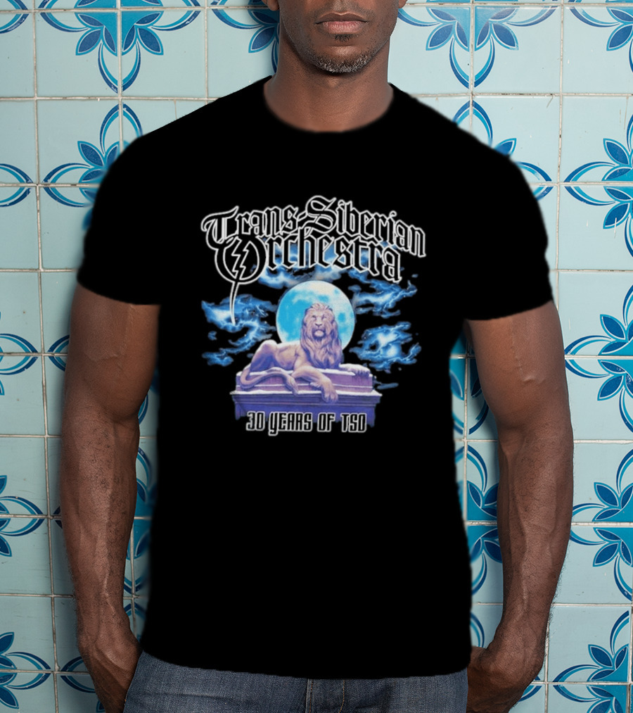 Trans Siberian Orchestra 30 Years Of TSO With Lion And Moon T-Shirt