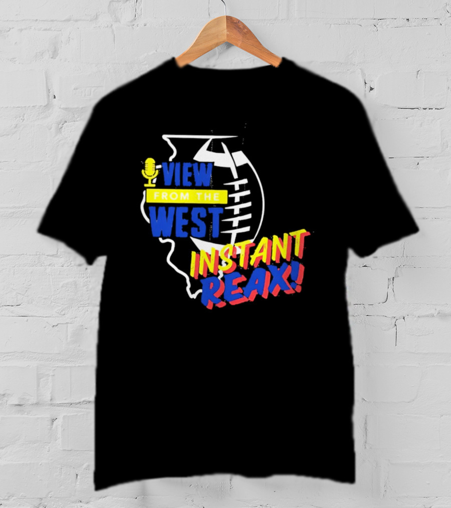 View From The West Instant Reax Illinois Football T-Shirt