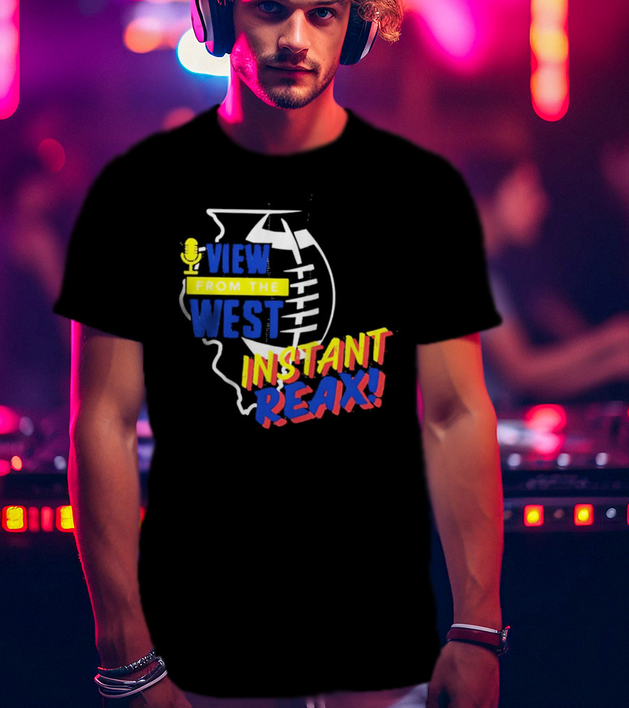 View From The West Instant Reax Illinois Football T-Shirt