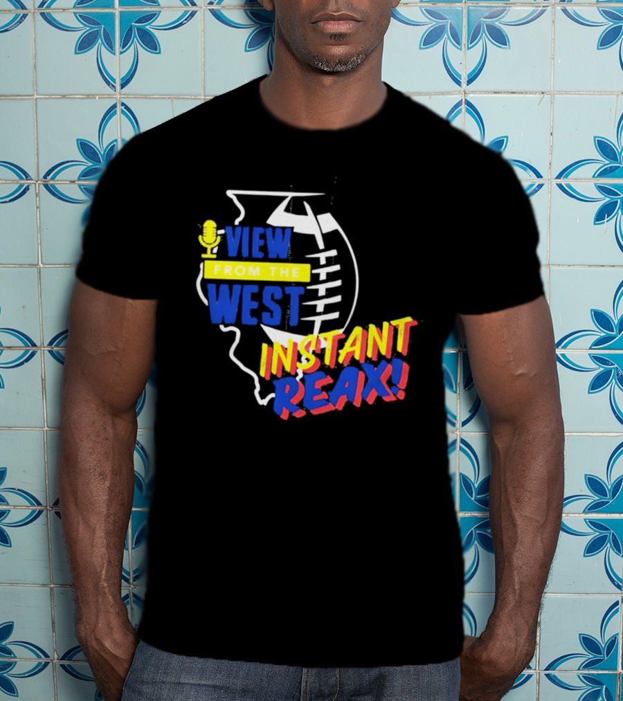 View From The West Instant Reax Illinois Football T-Shirt