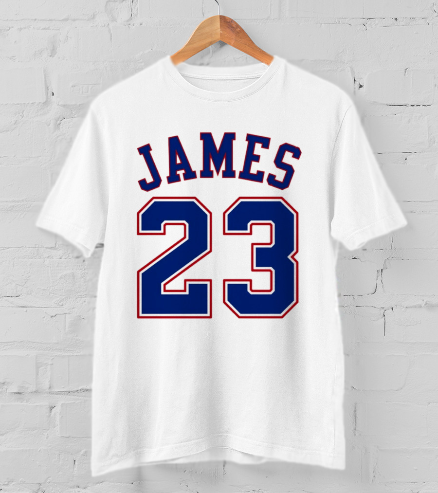 James 23 Philadelphia 76er The King T-Shirt