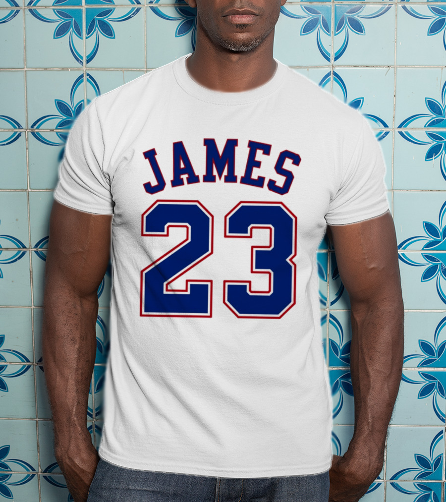 James 23 Philadelphia 76er The King T-Shirt