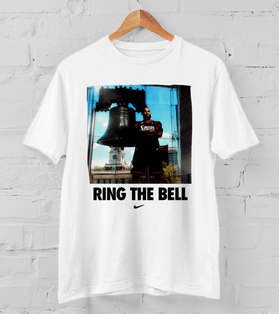 LeBron James Sixers Liberty Bell Ring The Bell T-Shirt