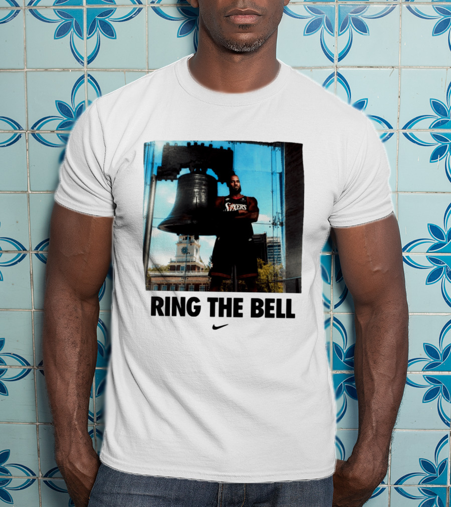 LeBron James Sixers Liberty Bell Ring The Bell T-Shirt