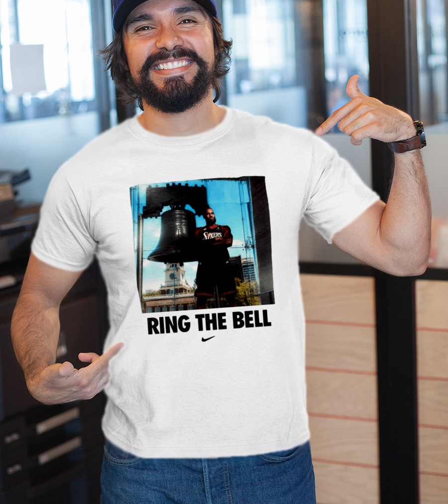 LeBron James Sixers Liberty Bell Ring The Bell T-Shirt