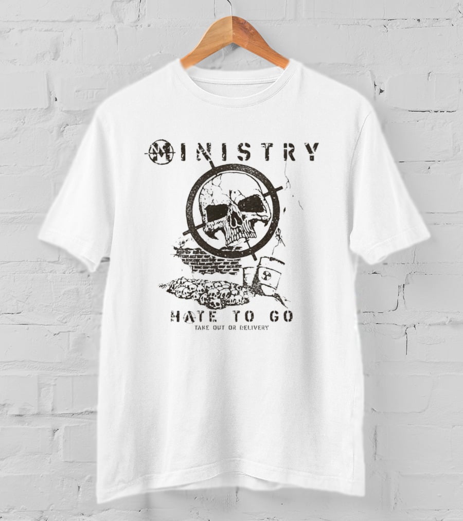 Ministry Hate To Go Take Out Or Delivery Collection Target T-Shirt