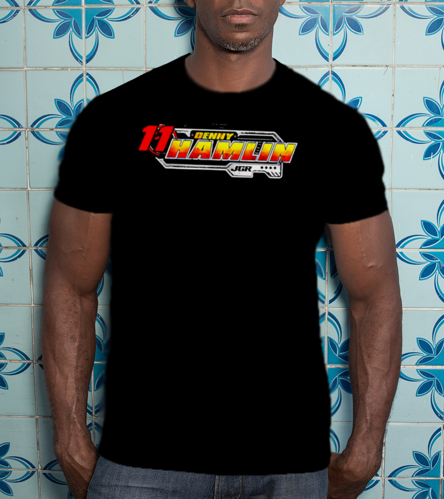 Denny Hamlin 11 Joe Gibbs Racing NASCAR 2026 T-Shirt