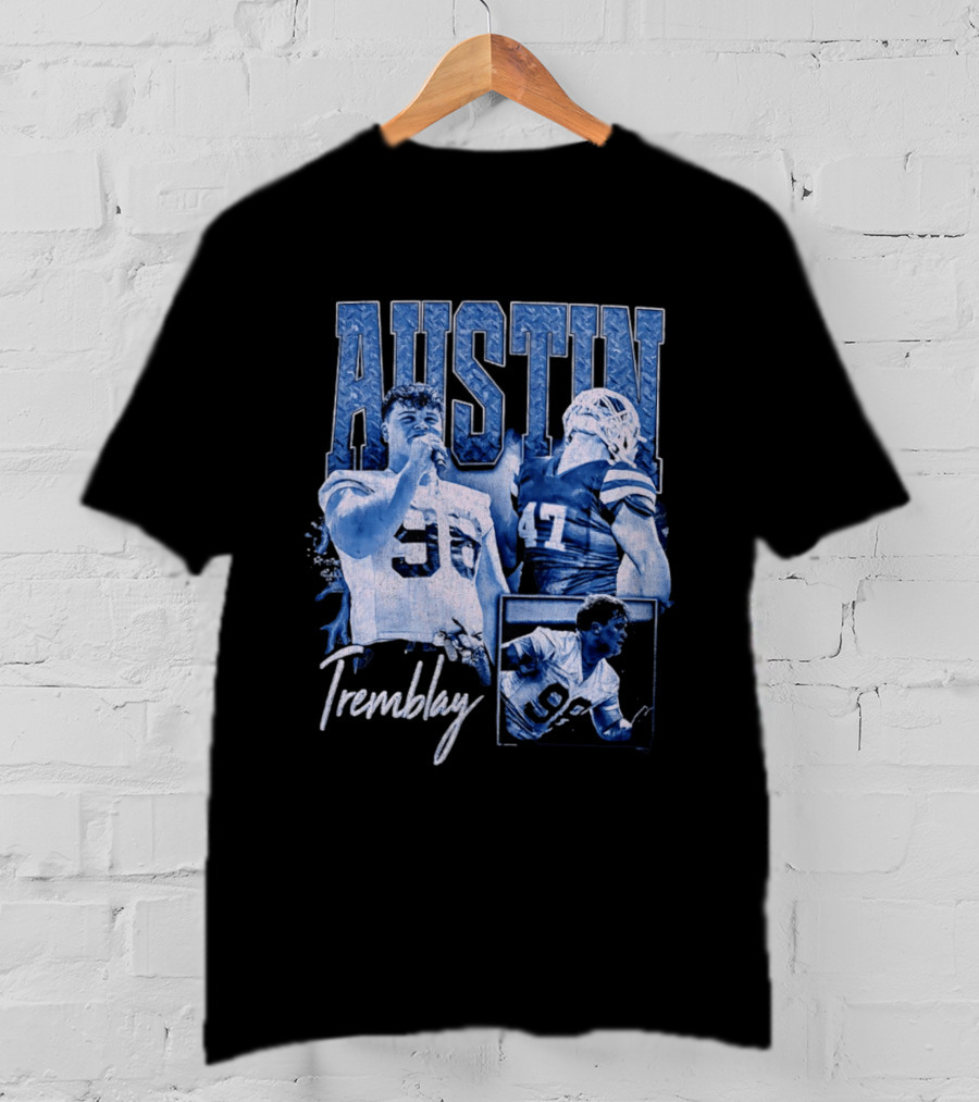 Austin Tremblay Football Austin 36 47 Sports T-Shirt