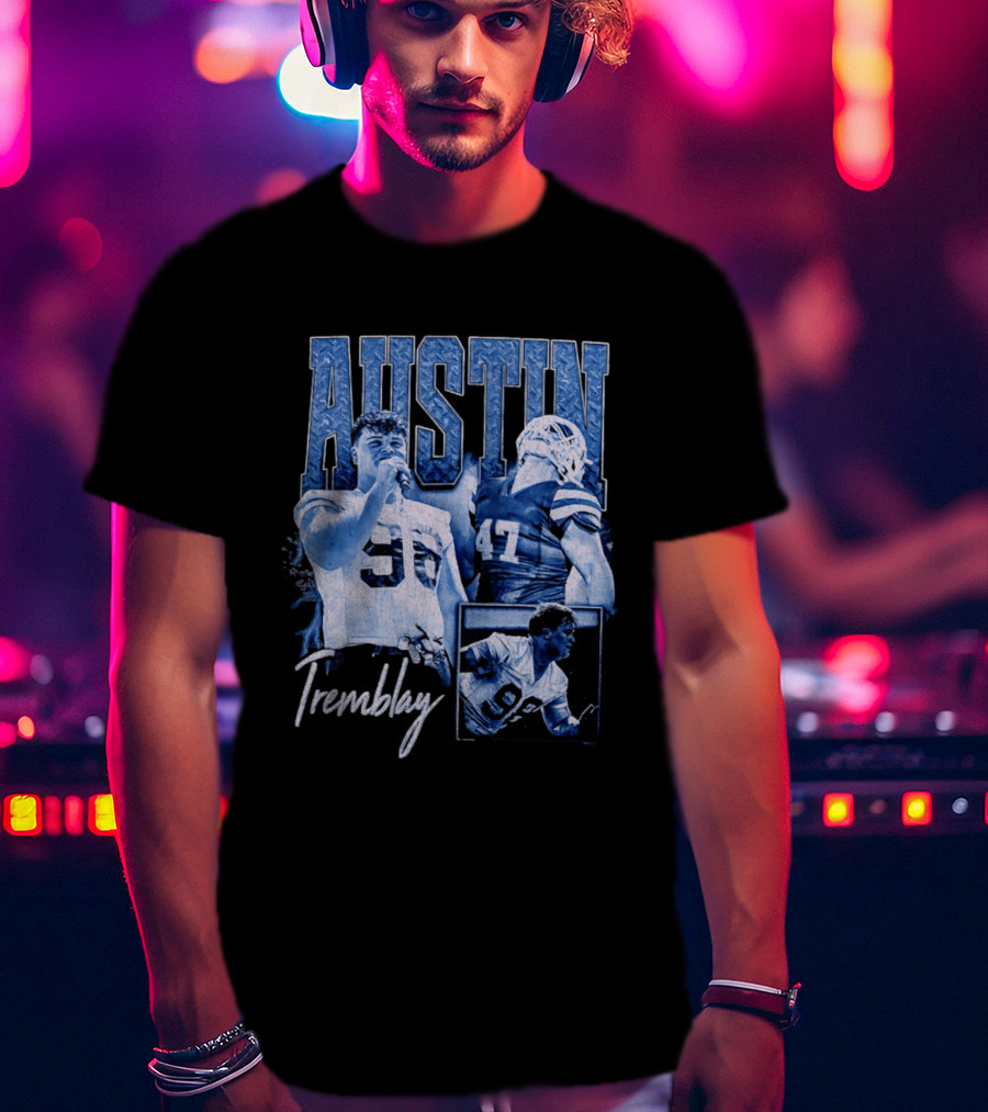 Austin Tremblay Football Austin 36 47 Sports T-Shirt